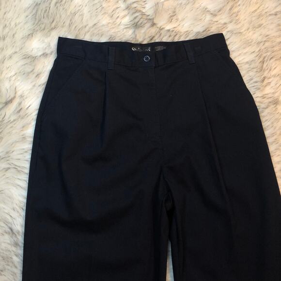 Style & Co Solid Black Relaxed Dress Pants - Picture 2 of 12